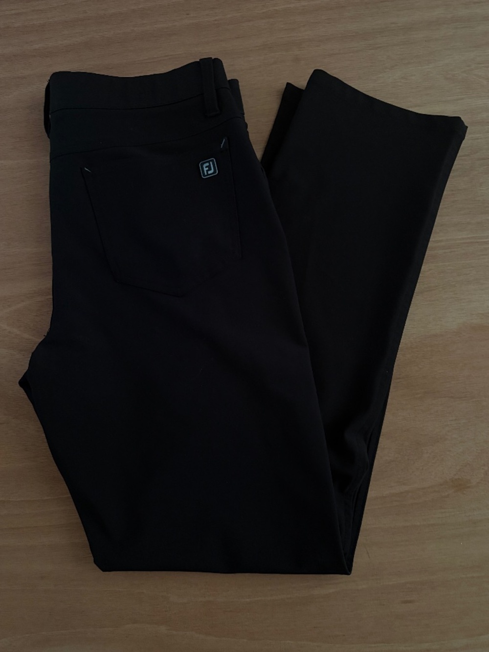 Footjoy performance 5 pocket black golf pants sz 32X32 outdoors athletic casual